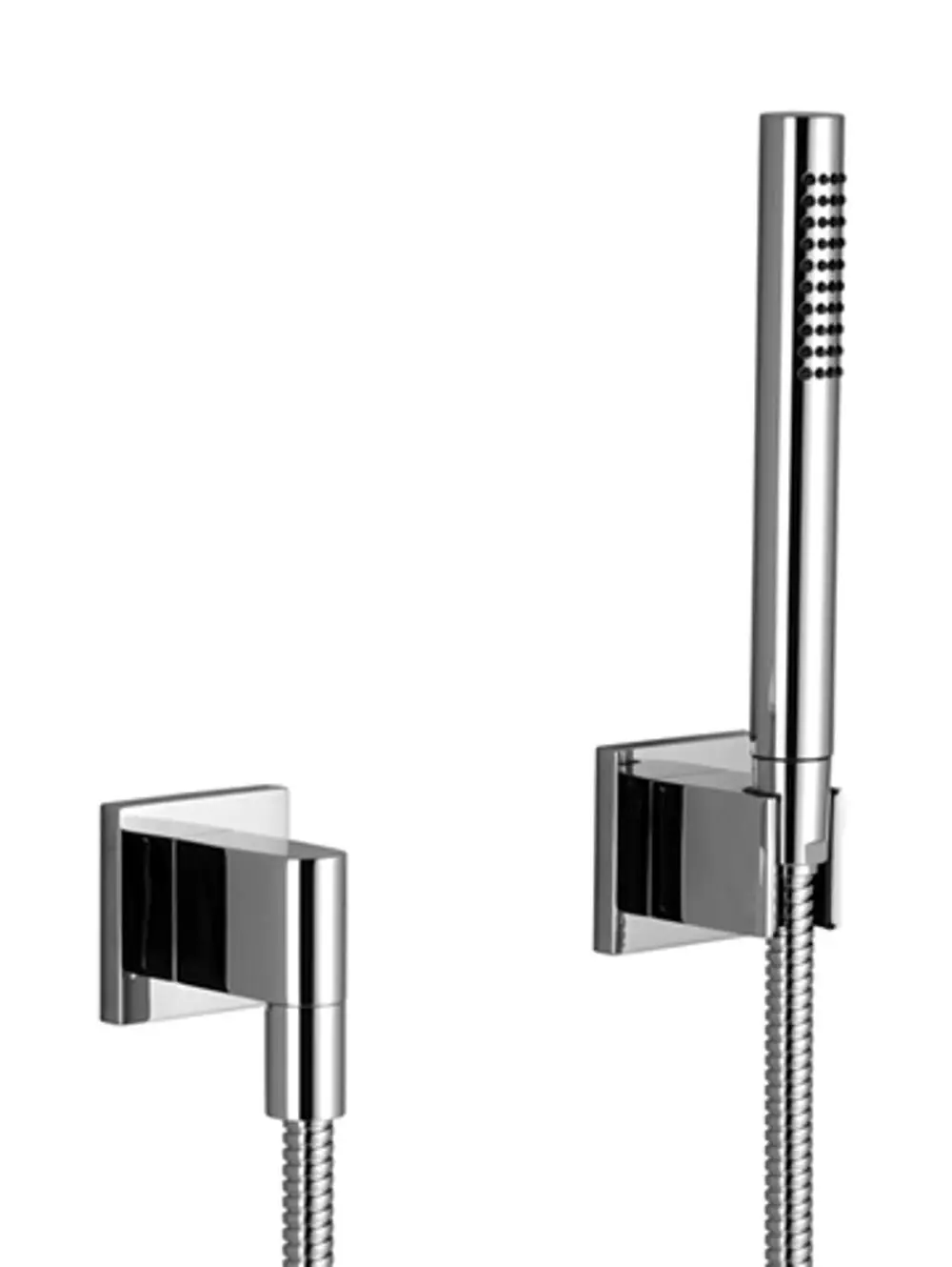 DORNBRACHT Schlauchbrausegarnitur mit Einzelrosetten SERIENSPEZIFISCH 27808980 chr gebürstet, 27808980-93 Galeriebild 1